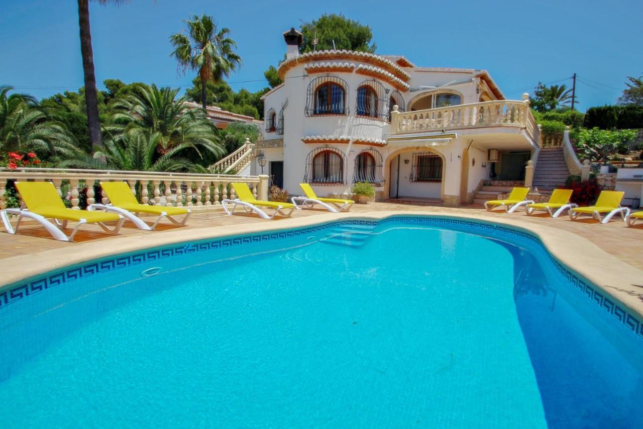 Rondel - Sea View Villa With Private Pool In Costa Blanca Moraira Luaran gambar