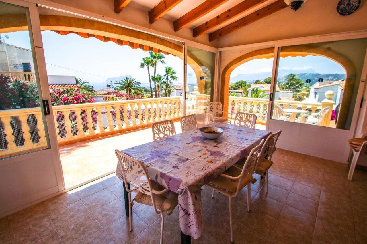 Rondel - Sea View Villa With Private Pool In Costa Blanca Moraira Luaran gambar